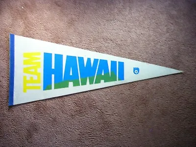 Rare 1970's 1980's Nasl Soccer Football Pennant Flag Team Hawaii Sharp!! • $74.99