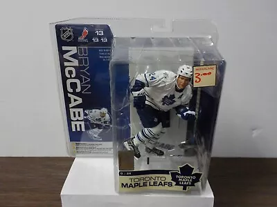 C1102 McFarlane NHL Series 13  Bryan McCabe #24  Toronto Maples (NEW) (Top Dmg) • $8.99