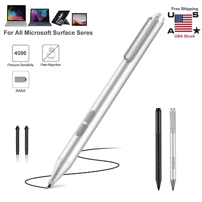Surface Stylus Pen For Microsoft Surface Pro 4/5/6/7/8 Go Book Studio Laptop Pen • $19.90