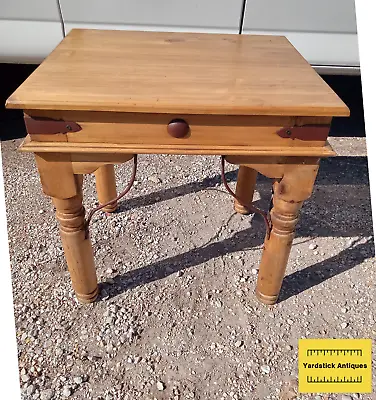 Pine Rustic End Table / Side Table  (ET232) • $299