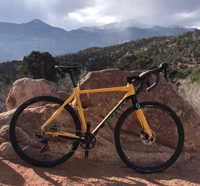 $1995 • Buy Scott Speedster 10  Gravel Bike Hydraulic Brakes Size M