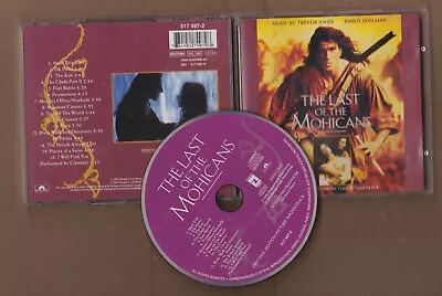 The Last Of The Mohicans : Original Motion Picture Soundtrack  Cd • £4.99