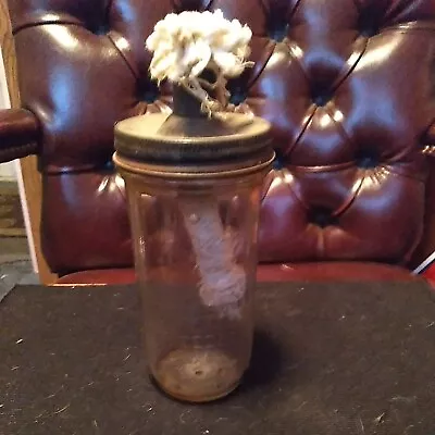 $25 • Buy BALL FREEZER/REFRIGERATOR JAR WITH  LID~~MADE Into Lamp