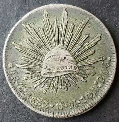 1832 Mexico 8 Reales Silver Libertad • $26