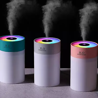 $15.29 • Buy Car Air Purifier USB Diffuser Aroma Oil Humidifier Mist Led Night Light Home