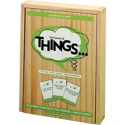 $22.95 • Buy The Game Of Things Board Game Humor In A Box Ages 14-Adult Family Game