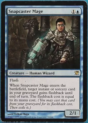 Snapcaster Mage Innistrad HEAVILY PLD Blue Rare MAGIC CARD (ID# 451558) ABUGames • $13.79