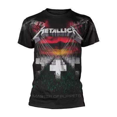 Metallica 'Master Of Puppets - Faded' All Over Print T Shirt - NEW • $29.99