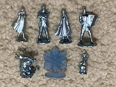 Disney Frozen II Monopoly Replacement Parts Pieces - 6 Metal Character Tokens • $11.99