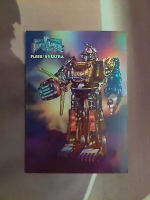 1995 Fleer Ultra Power Rangers The Movie Ninja Megazord #7 Foil • $16.78