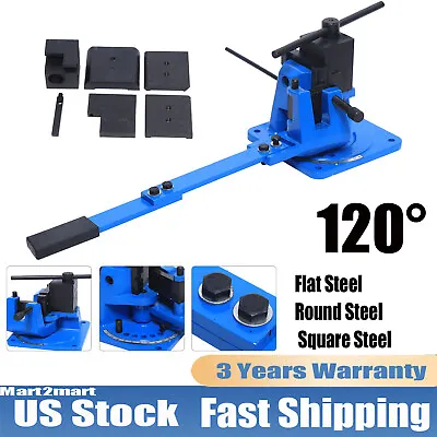 Metal Bending Machine Heavy-duty Manual Rebar Bender Metal Bending Tools 120 • $171.95