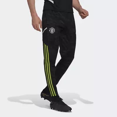 NWT$80 Adidas Men's MANCHESTER UNITED CONDIVO 22 TRAINING PANTS IB8986 XL • $44.99