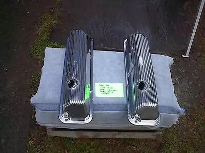 $499.99 • Buy 1970 Ford 428 Super Cobra Jet Factory Valve Cover Pair . Been Chromed Some Off 