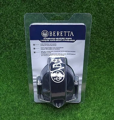 Beretta Hearing Protection Competition Compact One Size Safety Pro Earmuff Black • $20.79