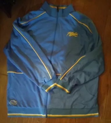 Nike Air Flight Retro Basketball Warm Up Track Suit 2 Piece XXL Blue W/Yellow • $89