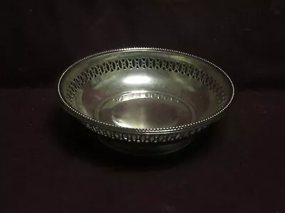 800 Silver Austrian Nut Dish 3 7/8  X 1 1/4  62g  No Monogram   • $76