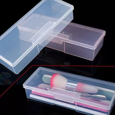 File Nail Accessories Organizer Packaging Case Container Nail Art Storage Box • £3.74