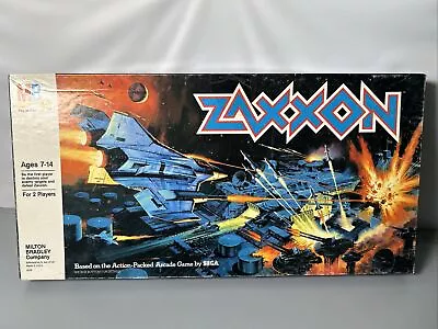 ZAXXON BOARD GAME 1982 MILTON BRADLEY Complete SEGA ENTERPRISES • $20