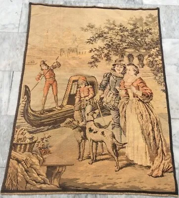 3x4 Antique French Tapestry Medieval Hunting Home Décor Tapestry/Wall Hanging • $159.99