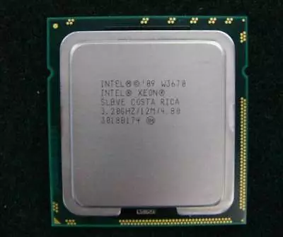 Intel Westmere Xeon W3670 OEM SLBVE 3.2GHz 12MB 6Core LGA1366 B1 Processor CPU • $53.90