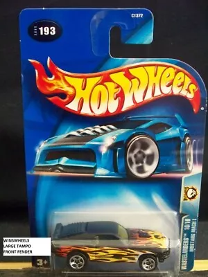 2003 Hot Wheels #193 -5 Mustang Mach 1 Blk  Lrg Tampo Version 💰😍💎e04c • $3.50