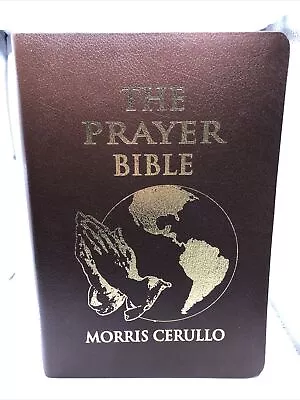 Morris Cerullo Prayer Bible King James Version KJV Leather Bound 2006 B12-91 • $200