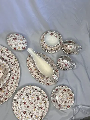 Copeland Spode England Rosebud Chintz • $250