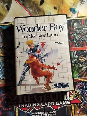 Wonder Boy In Monster Land (Sega Master 1988) No Manual  • $14.54