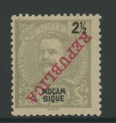 PORT. MOZAMBIQUE MINT #99a OG LH INVERTED OVERPRINT CLEANSOUND & CENTERED • $6.95