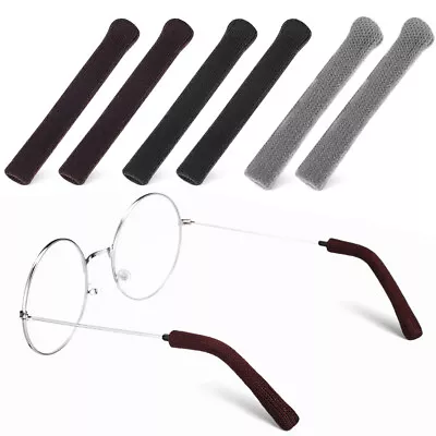  3 Pairs Spectacle Temples Eyeglasses Ear Grips Accessories Knitted Style • $10.35