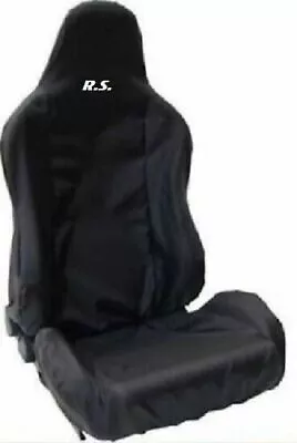Embroidered Car Seat Cover To Fit Renault Sport Megane Clio Rs F1 R26 R27 Recaro • $63.03