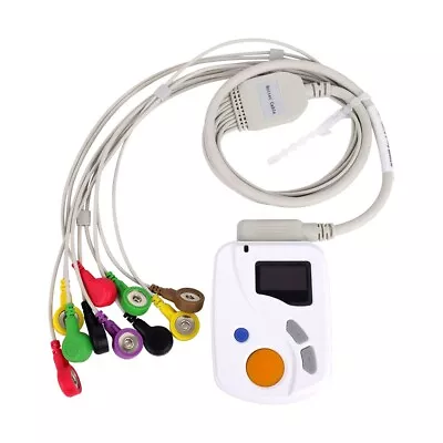 CONTEC TLC6000 ECG Holter Dynamic ECG Systems 12-lead 48-hour Record PC Software • £445