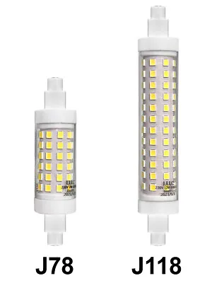 2 X R7s J78 J118 SMD LED Flood Light Bulb Replacement Halogen Liner Cool White • £8.99
