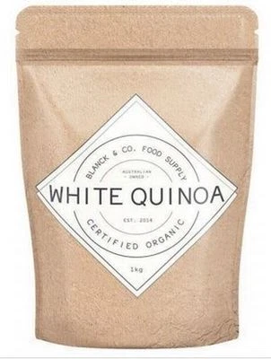 $48.80 • Buy 2 X 1kg BLANCK & CO FOOD SUPPLY Certified Organic White Quinoa