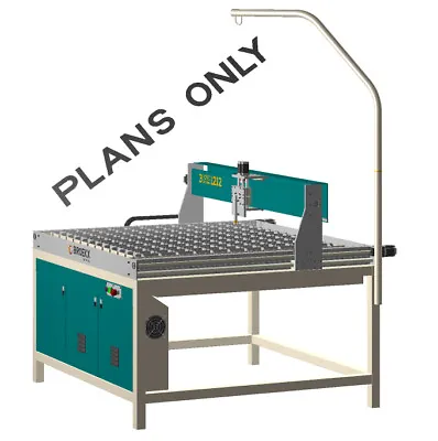 CNC Plasma Cutting Table 4'x4' 1250x1250 DIY Plans • $72