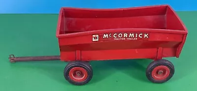 Vtg McCormick Deering Tractor Trailer Toy Car IH Plastic By Product Miniatures • $16.99