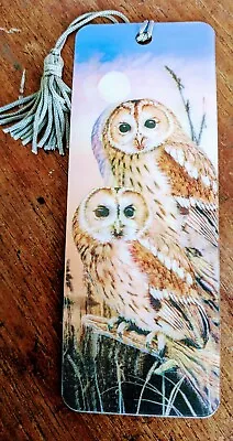 3D Tawny Owls 🦉 HOWARD ROBINSON Lenticular Bookmark EXCELLENT CONDITION! C41  • £3.99