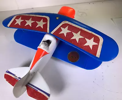 Vintage  Gay Toys   Plastic  Bi-plane  1970s  USA      Very Rare • $12.99