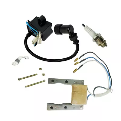 Magneto Stator Spark Plug Ignition Coil CDI Kit 49cc 60cc 66cc 80cc Engine • $14.99