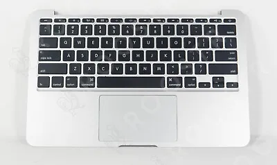 OEM 11  Apple MacBook Air 2014-2015 Top Case Keyboard Battery A1465 SILVER B Grd • $49.99