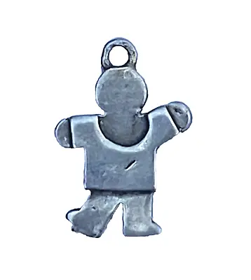 Vintage Sterling Silver  Little Boy Charm • $10.98