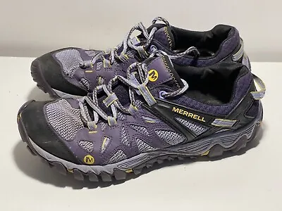 Merrell Unifly Sneaker Hiking Outdoors Shoes Womens US 9 Parachute Purple • $23.98