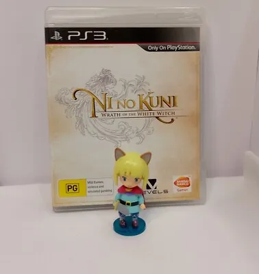 Ni No Kuni / Wrath Of The White Witch / PS3 / AU PAL / With Manual & Figurine • $8.50
