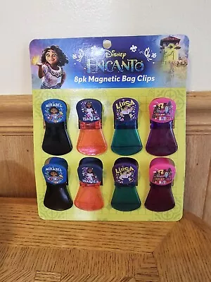 Disney Encanto Magnetic Bag Clips 8 Pack BN • $5.99