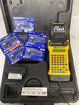 BRADY I.D. PRO PLUS Wire Marker Printer W/ 5qty BRADY R7300 Ribbons LOT • $210