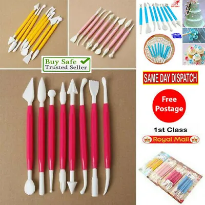 8 Pcs Cake Decorating Tools Kit Cupcake Decorating Equipment Tools Modelling Set • £4.80