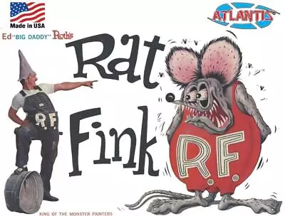 Atlantis Ed Roth Rat Fink Model Kit • $12