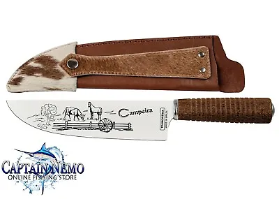 Tramontina Gaucho Campeira Rustic Knife With Sheath Made In Brazil 26081/108 • $59.95
