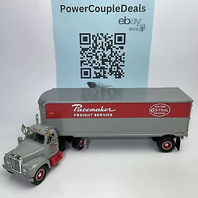 First Gear 1960 B-61 Mack Tractor Trailer 1/34 Scale NY Central “Pacemaker” LN • $50