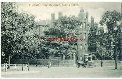 PHEONIX LODGE Mansions BROOK GREEN By CHARLES MARTIN 654 London W6 • £10